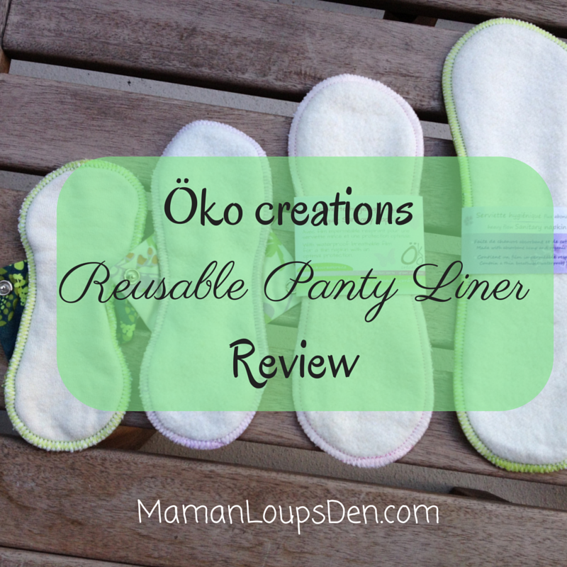 Öko creations reusable panty liner review