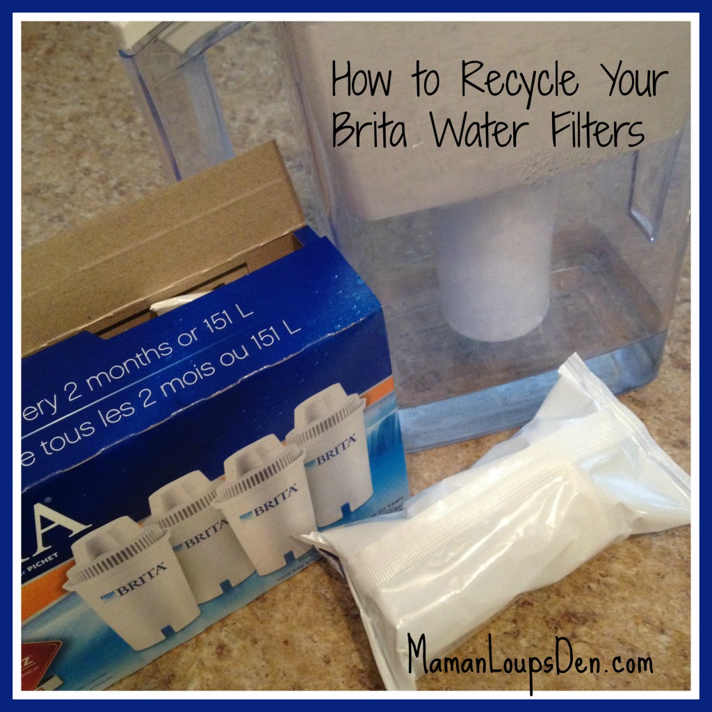 How to recycle Brita water filters