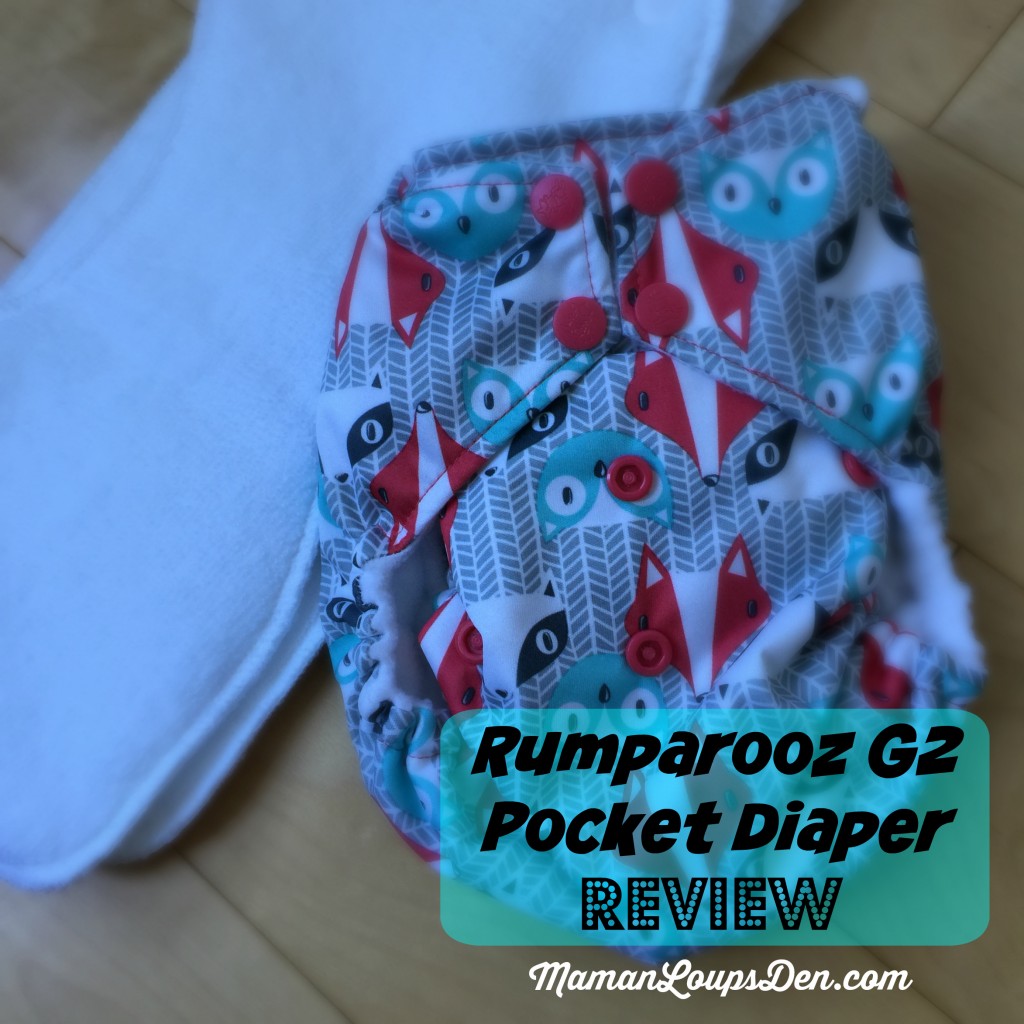 Rumparooz G2 Pocket Diaper Review