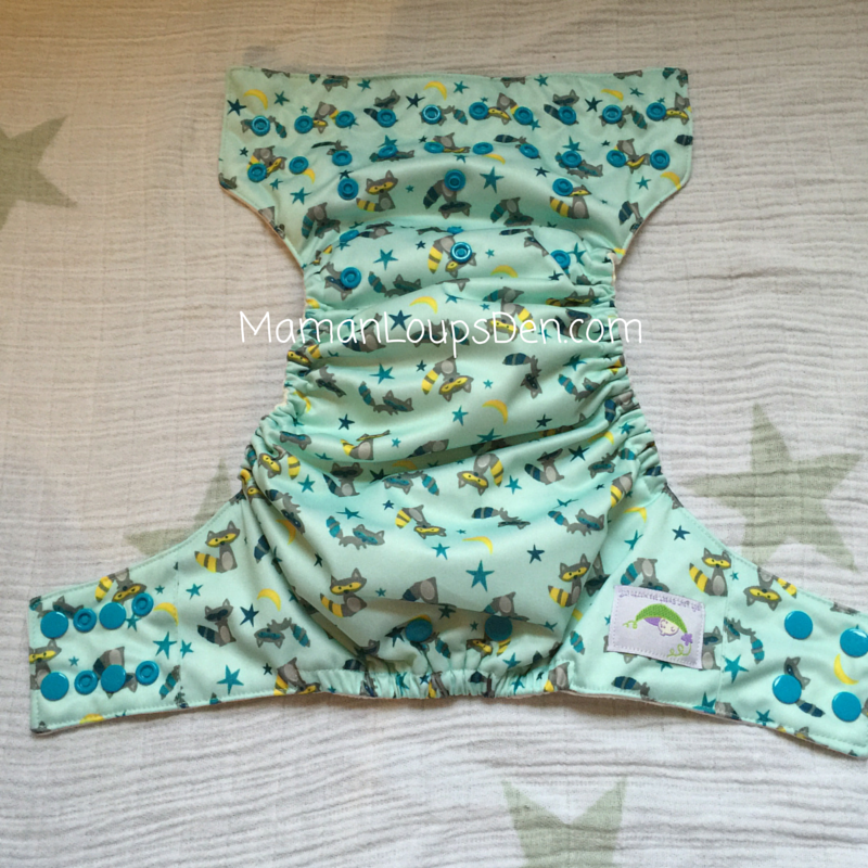Sweet Pea Diapers One-Size AIO Full Diaper View