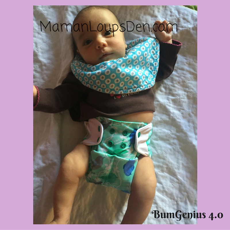 BumGenius 4.0 on a Newborn: How Well Do One-Size Diapers Fit a Newborn ~ Maman Loup's Den