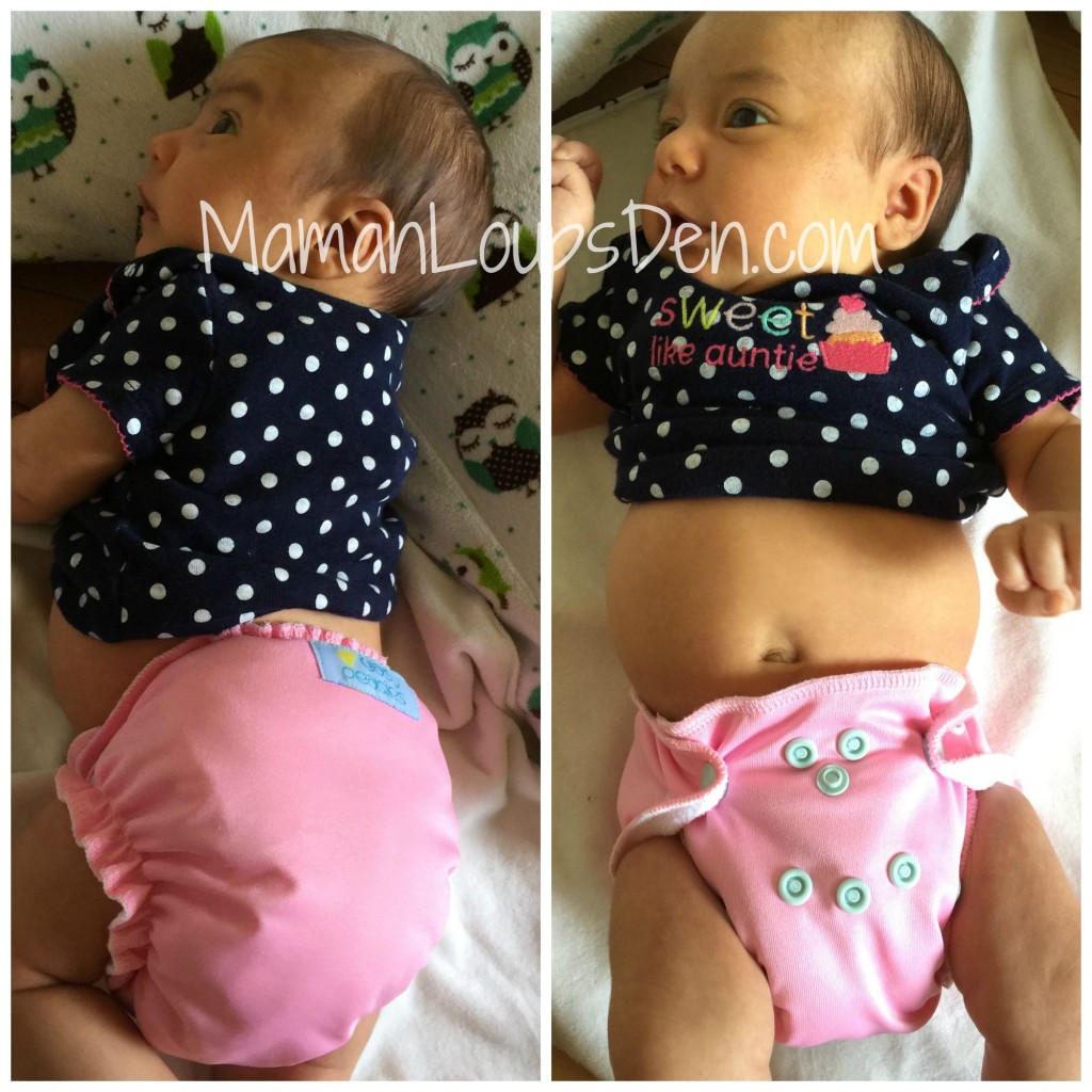 Easy Peasies Newborn AIO Review on Little Miss Cub ~ 4