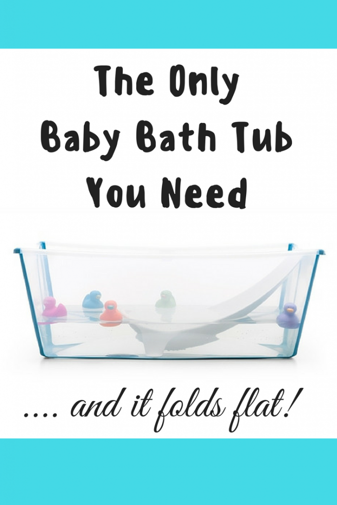 The Only Baby Bath Tub You Need - The Stokke Flexi-Bath