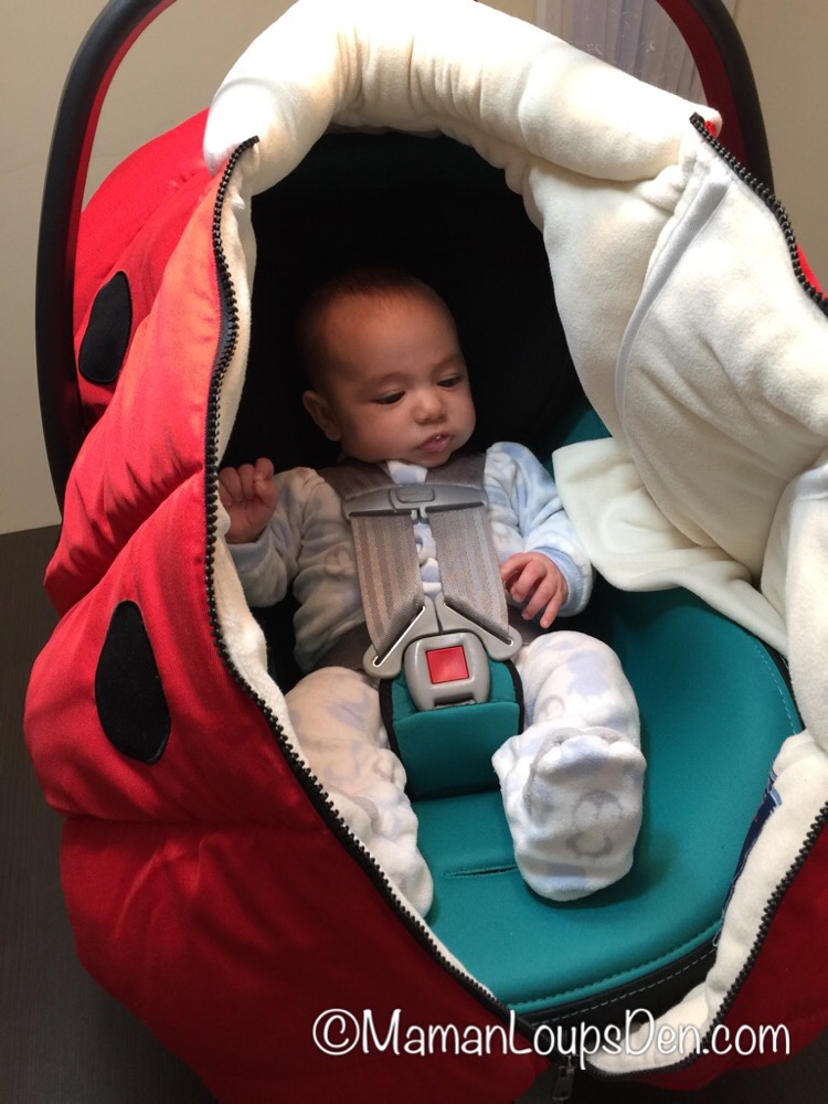 Petit Coulou Car Seat Cover Review ~ Maman Loup's Den