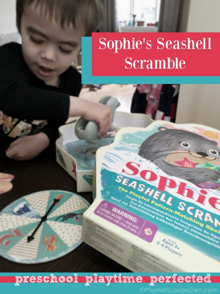 Sophie's Seashell Scramble - Preschool Playtime Perfected