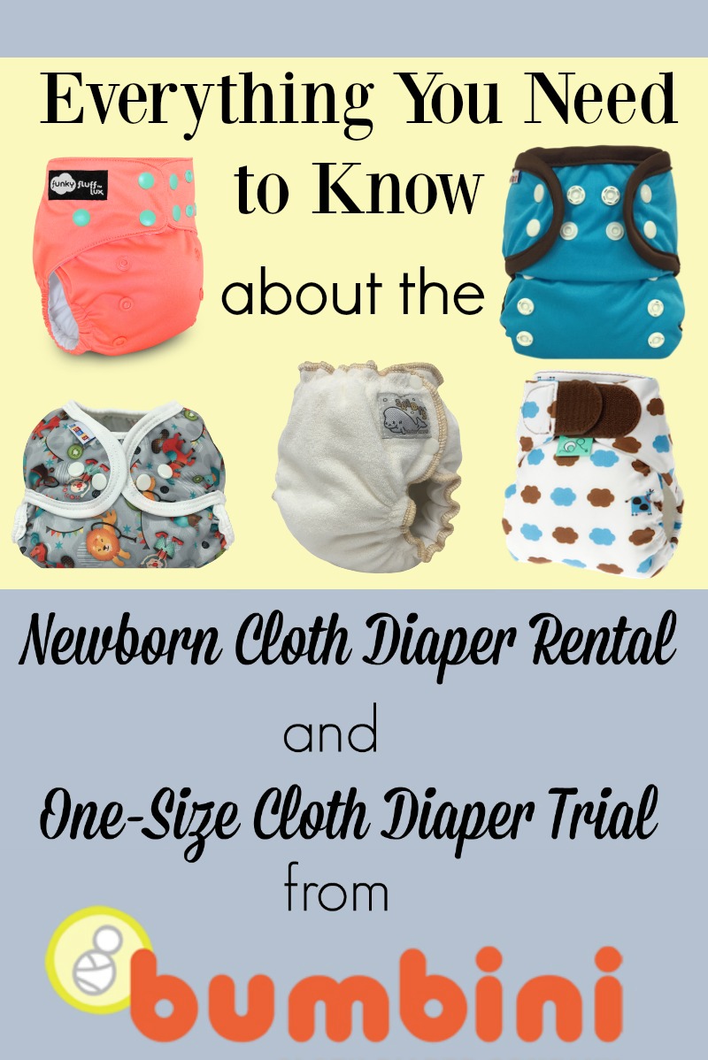 Newborn Cloth Diaper Rental and OS Cloth Diaper Trial from Bumbini