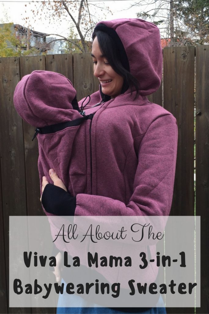 All About the Viva La Mama 3-in-1 Babywearing Hoodie