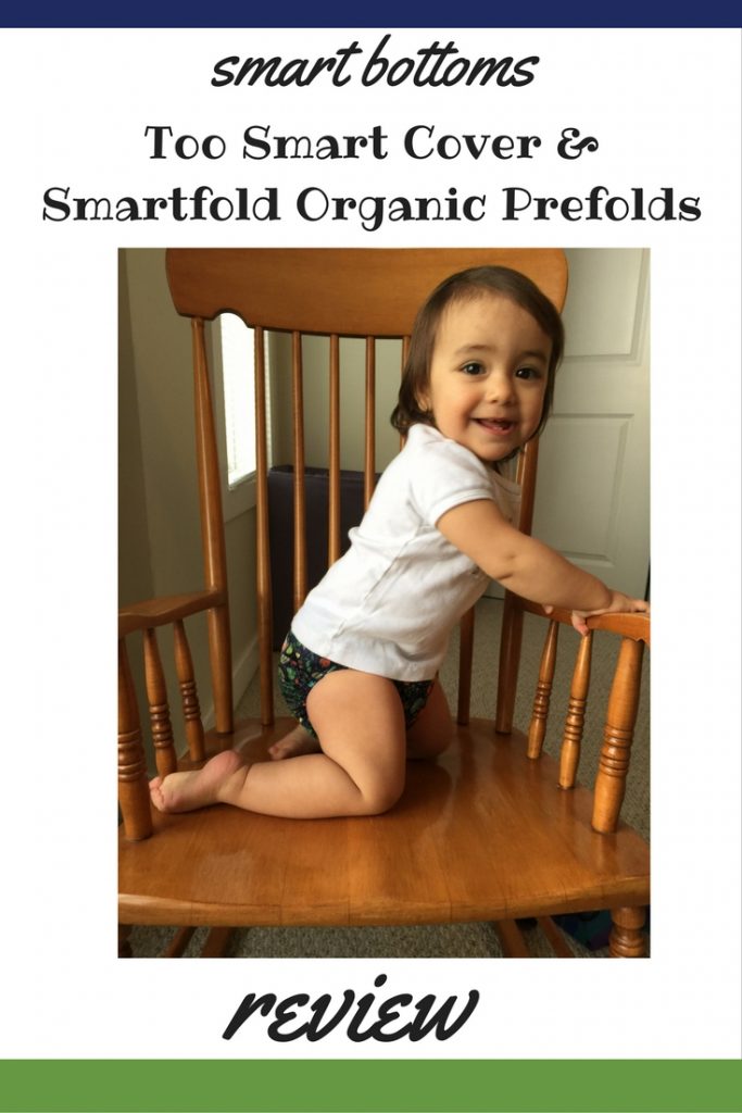 Smart Bottoms Too Smart Cover & Smartfold Organic Prefolds Review 