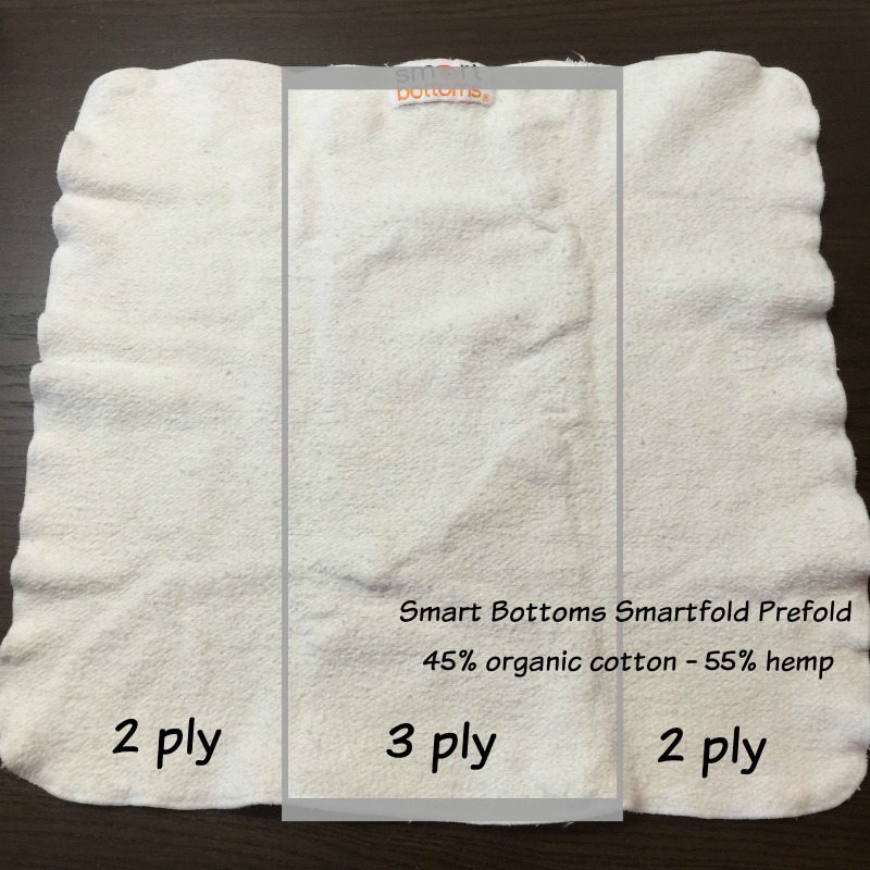 Smart Bottoms Too Smart Cover & Smartfold Organic Prefolds Review