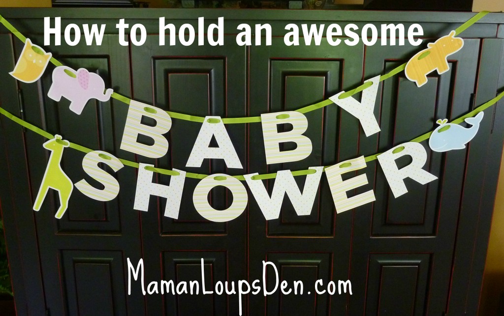 How to hold an awesome baby shower