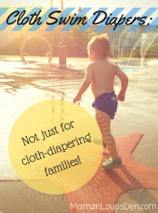 Cloth Swim Diapers: Not just for cloth-diapering families
