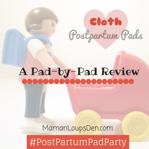 Cloth postpartum pad reviews