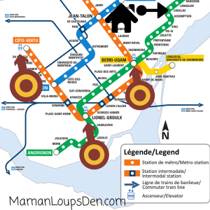 Accessibility of Montreal's Metro