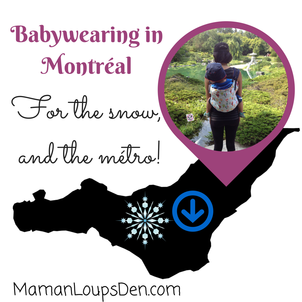 Babywearing, a Montréal MUST!