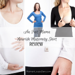 Au Fait Mama Longsleeve Nourish Maternity Shirt Review