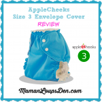 AppleCheeks Size 3 Envelope Cover Review