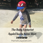 The Baby Footprint AppleCheeks Exclusive Swim Shirt Review