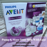 Philips Avent Breastfeeding Support Set: All You Need to Pump & Store! #AventMomsCA