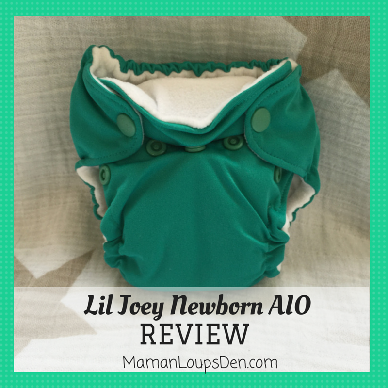 Lil' Joey Newborn AIO Review ~ Maman Loup's Den
