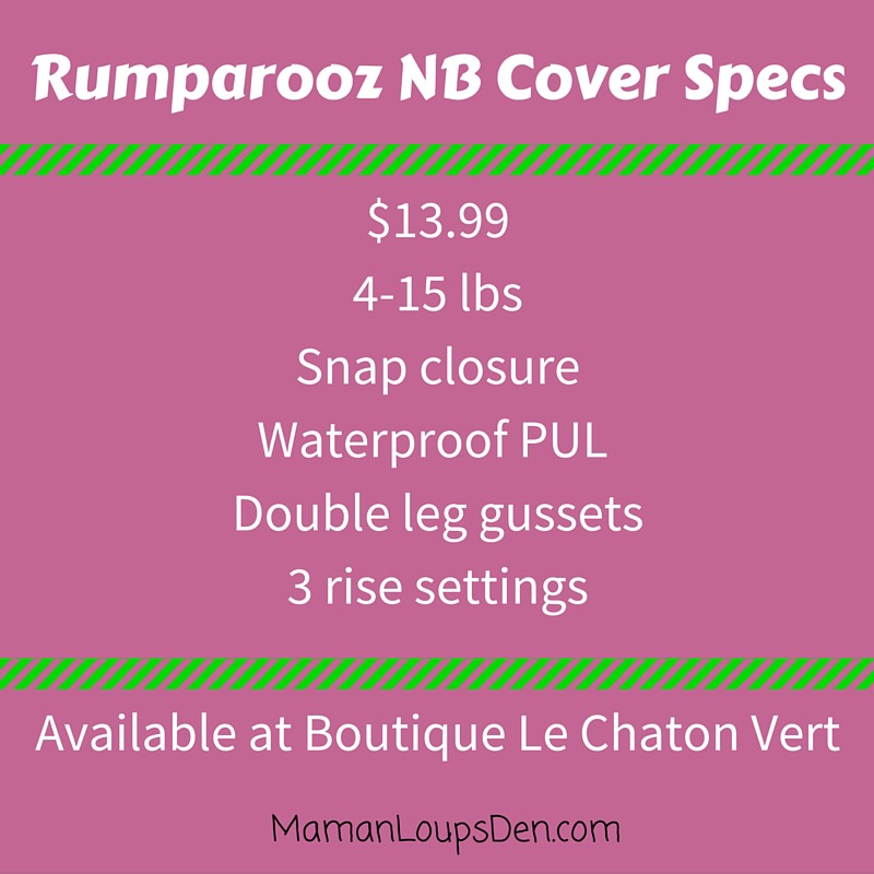 Rumparooz Newborn Diaper Cover Review ~ Maman Loup's Den