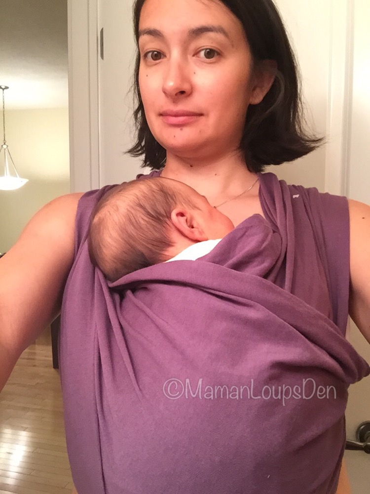 Baby K'Tan Baby Carrier Review ~ Maman Loup's Den