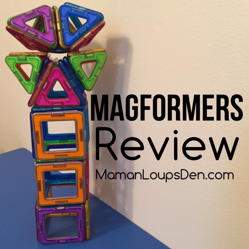 Magformers Review ~ Maman Loup's Den