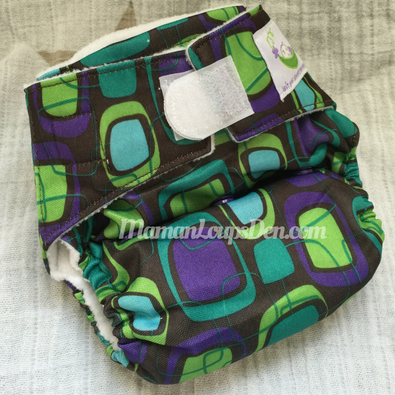 Sweet Pea Newborn AIO Review ~ Maman Loup's Den ~ Rise Snaps