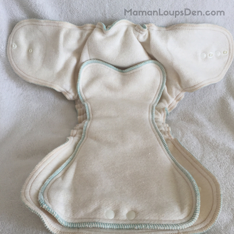 Babee Greens One-Size Fitted Cloth Diaper Review ~ Maman Loup's Den