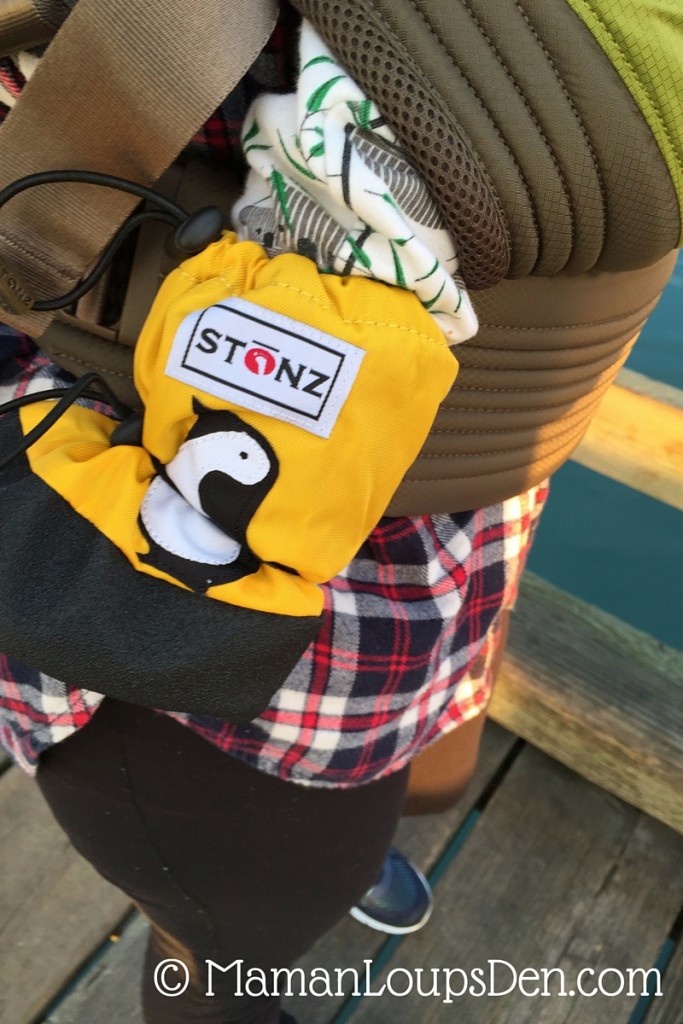Stonz Booties Review -Perfect for Babywearing - Maman Loup's Den