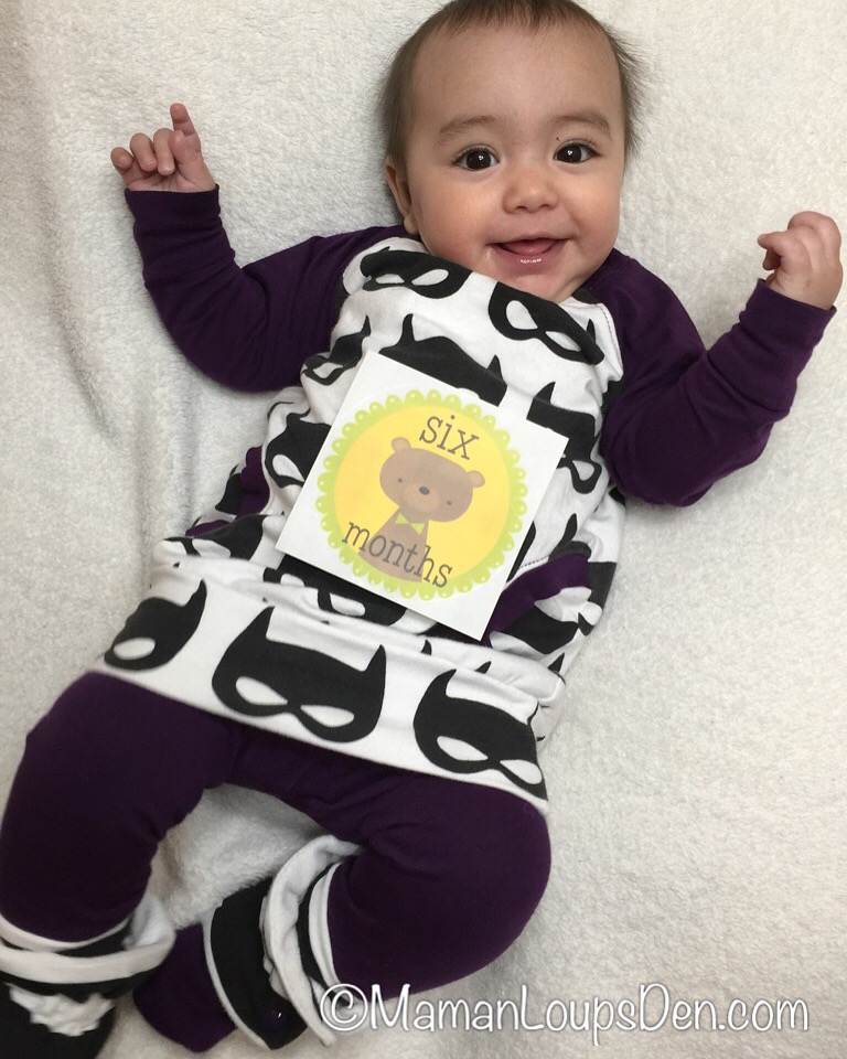Little Miss Cub’s 6-month-old Milestones