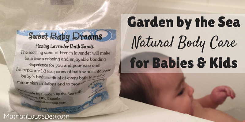 Garden by the Sea: Natural Body Care for Babies & Kids {+ Coupon Code}