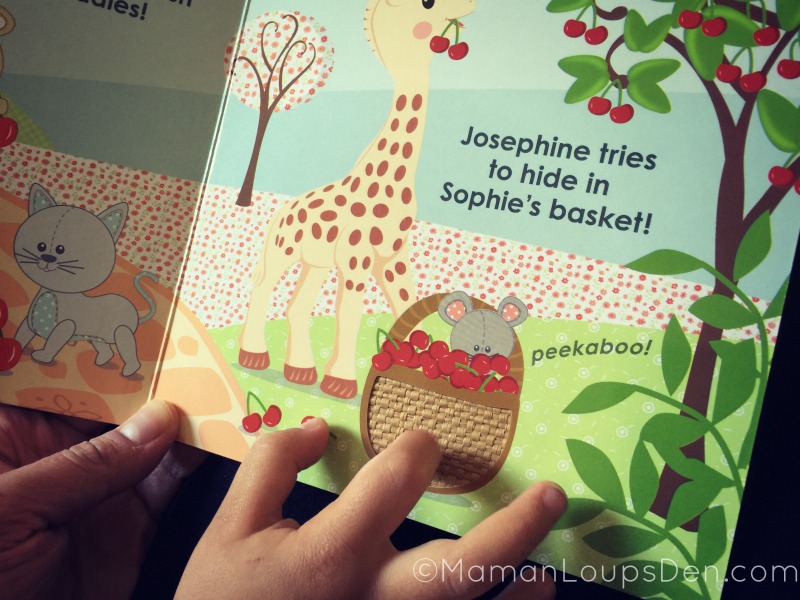 Sophie la girafe touch and feel