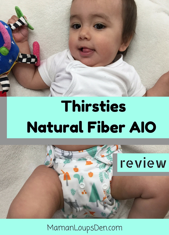Thirsties Natural Fiber AIO Diaper Review