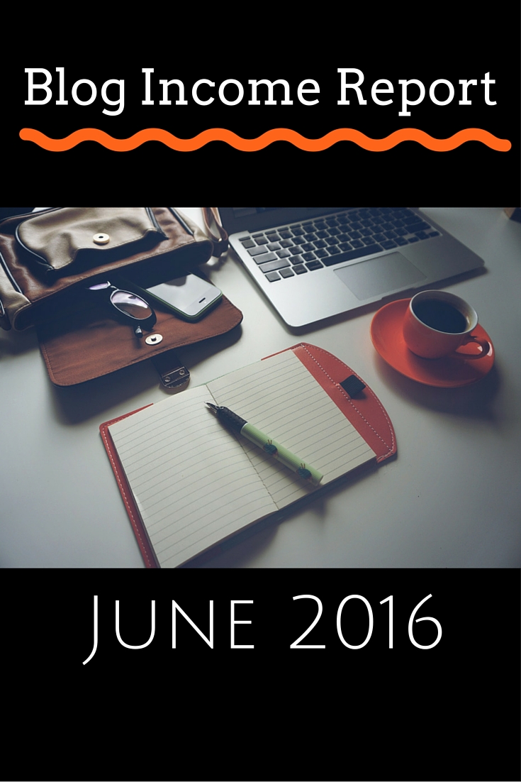 June 2016 Blog Income Report