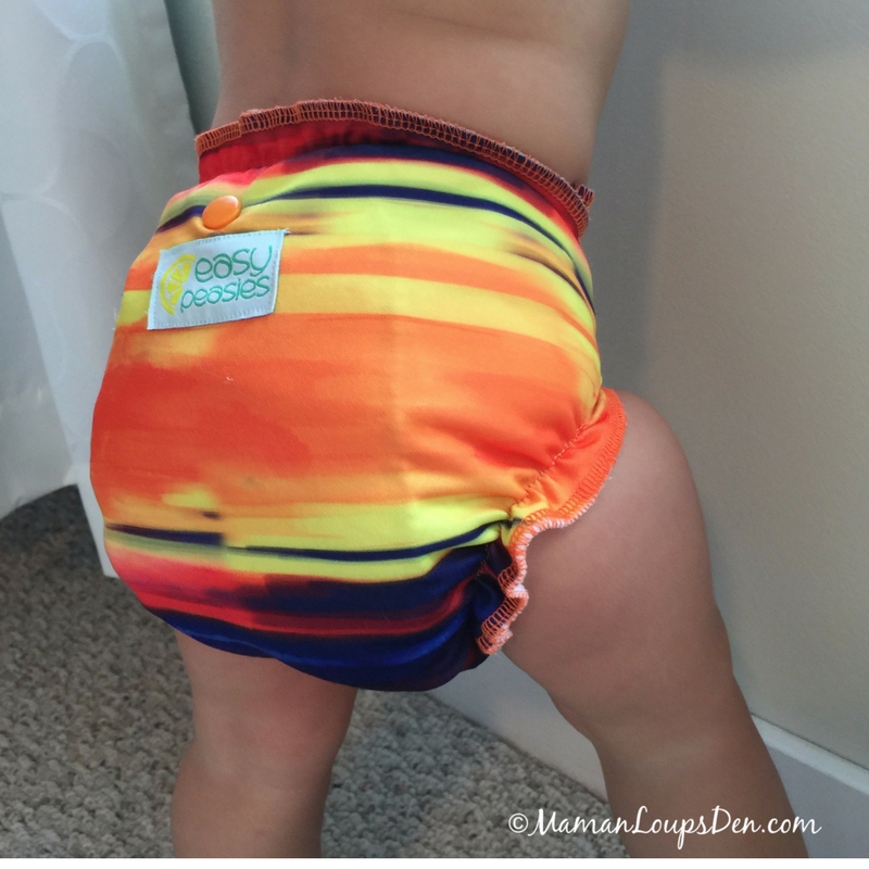 Review of Easy Peasies' All-in-One and Pocket Cloth Diapers