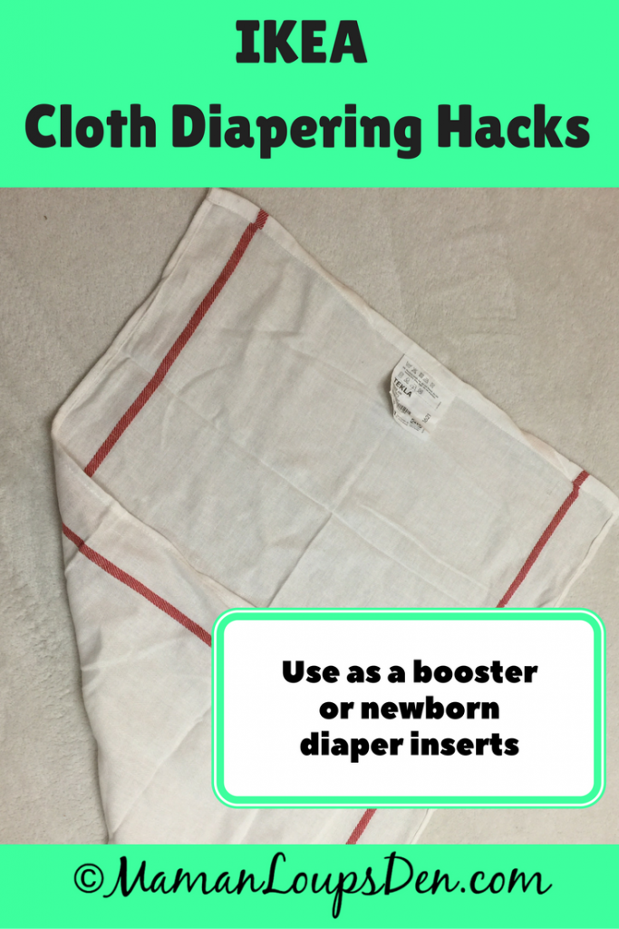 Ikea Cloth Diapering Hacks: Use items found at Ikea to save even more money cloth diapering! 