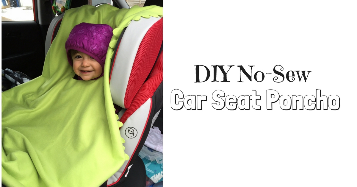 DIY No-Sew Car Seat Poncho