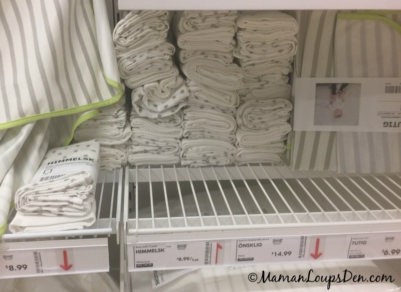 Ikea Cloth Diapering Hacks: Use items found at Ikea to save even more money cloth diapering! My favourite item? Ikea flats! (Himmelsk Burp Cloths)