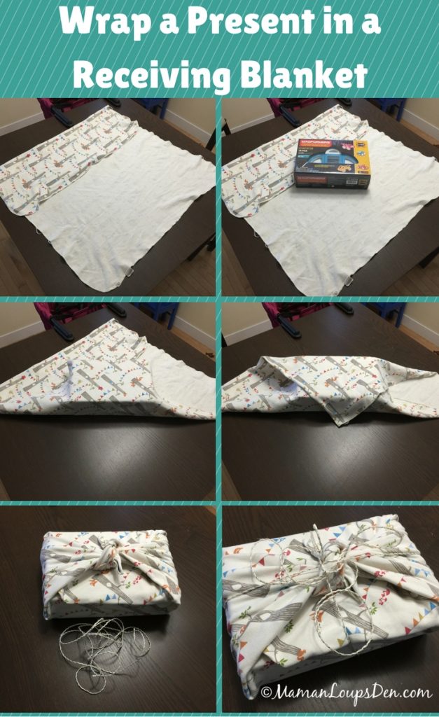 Wrap a Present in a Receiving Blanket