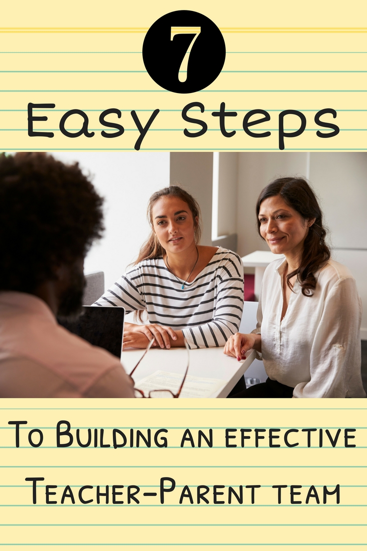 7 Easy Steps to Building An Effective TeacherParent Team