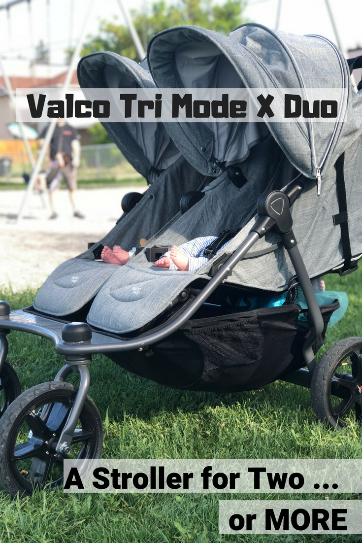 valco tri mode duo x double stroller