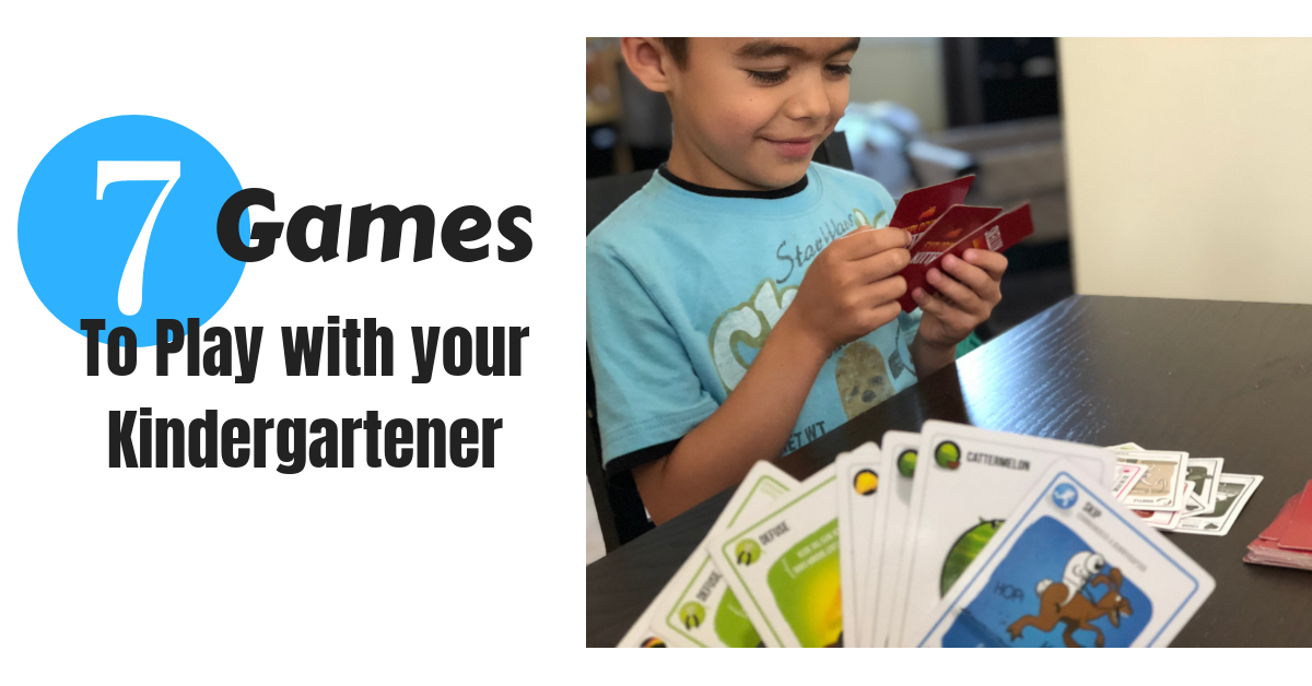 7 Games to Play with Your Kindergartener