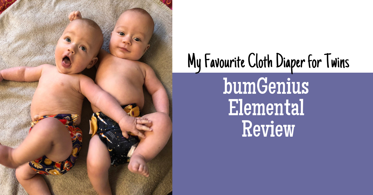 My Favourite Cloth Diaper for Twins: bumGenius Elemental Review