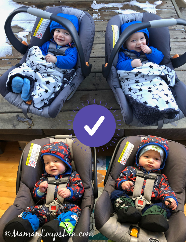 Winter Jackets And Car Seats, How To Keep Baby Warm In Car Seat During Winter
