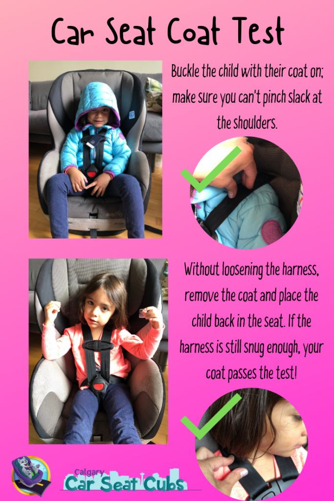 Winter Jackets And Car Seats, Can Child Wear Coat In Booster Seat