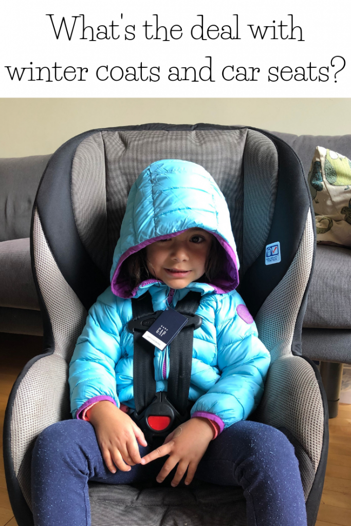 winter jackets and car seats
