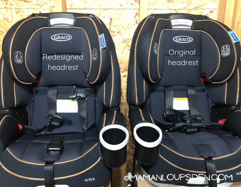 Graco 4ever Car Seat Review Including Headrest Redesign - Graco 4ever Car Seat Baby S Head Falls Forward